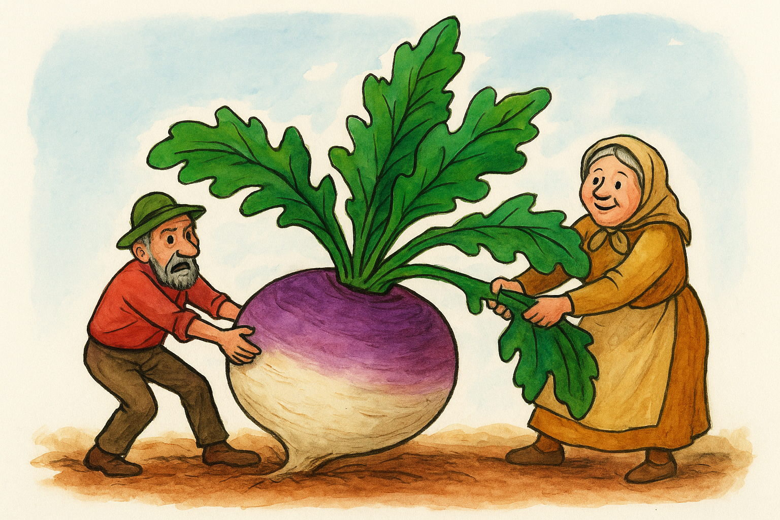STORY THE ENORMOUS TURNIP