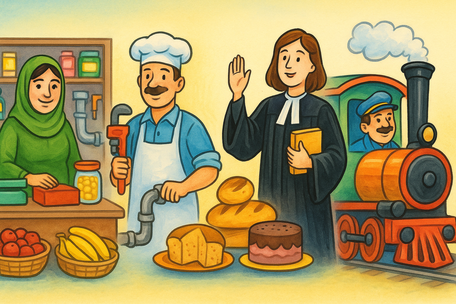 Lesson 7 People Who Help Us- Class 5