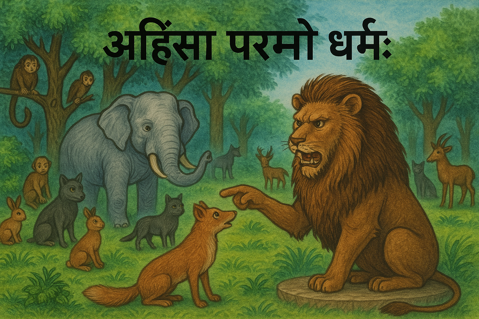 पाठ :18 अहिंसा परमॊ धर्मः