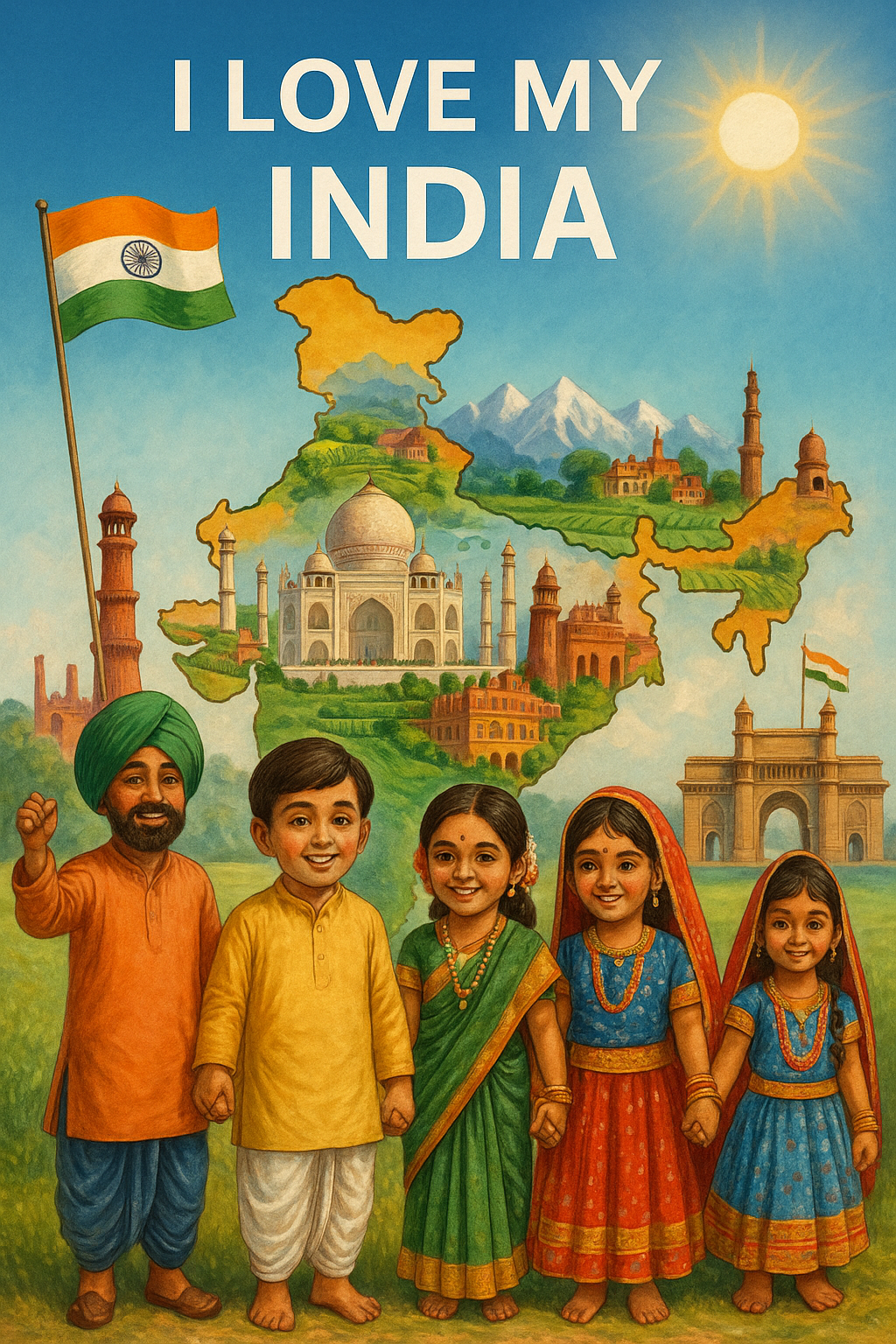 Lesson 15 I LOVE MY INDIA