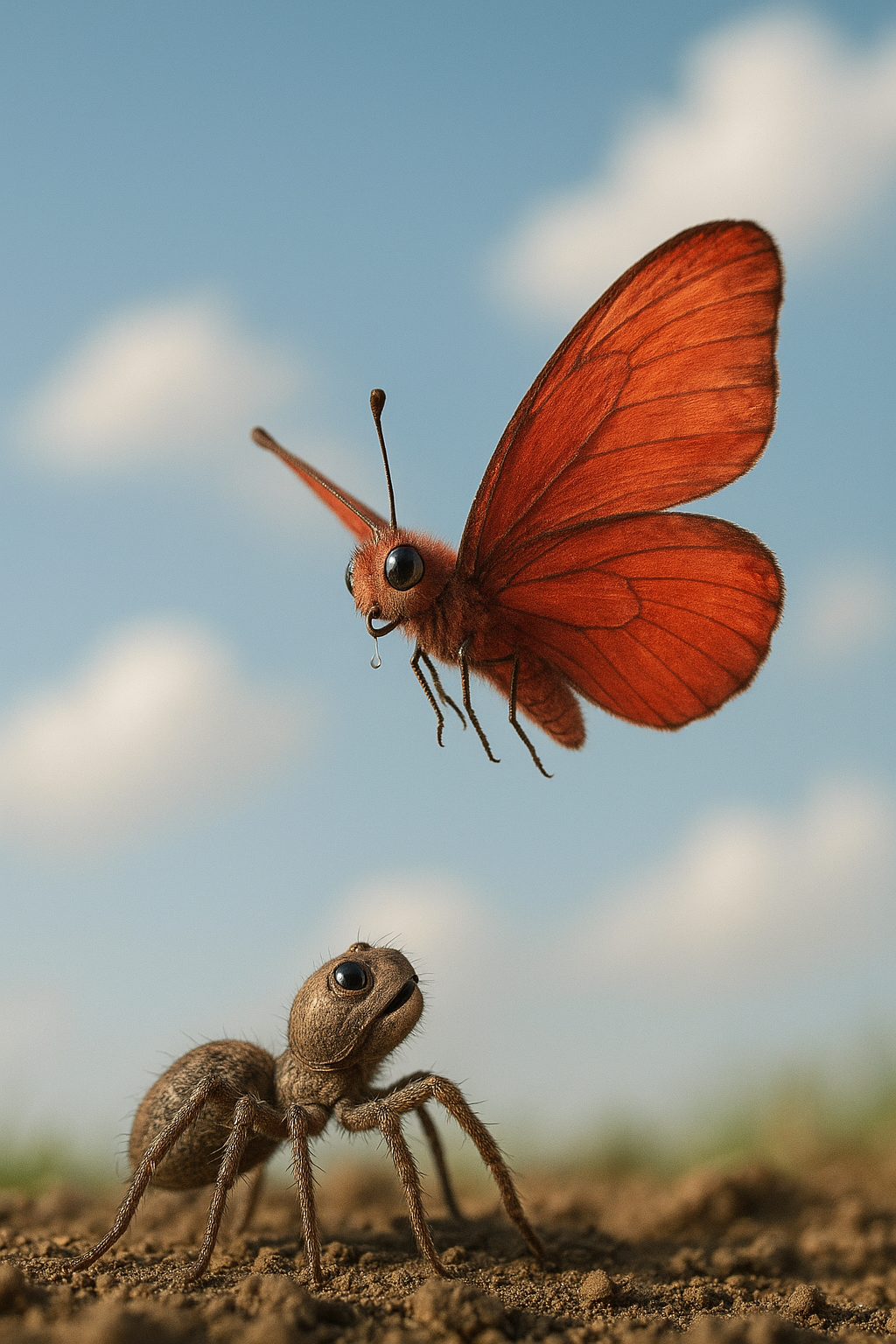 Picture Story- The Little Butterfly – Class 4